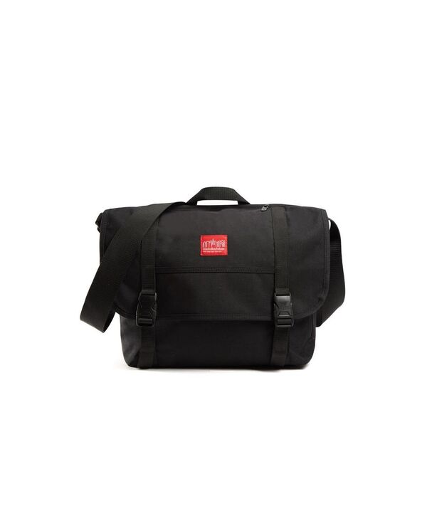 マンハッタンポーテージ レディース バッグ Manhattan Portage Flushing Flap Over Messenger Bag Black ブラック｜ReVida 店