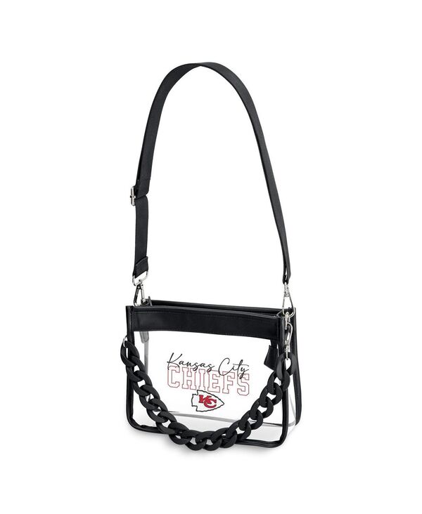 ウェア バイ エリン アンドルーズ レディース バッグ ミニ WEAR by Erin Andrews Kansas City Chiefs Plastichain Mini Crossbody Handbag No Color｜ReVida 店