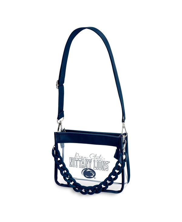 お召しもの バイ エリン アンド濫りがわしい レディース 御徒面子 ミニ WEAR by Erin Andrews Penn State Nittany Lions Plastichain Mini Crossbody Handbag No Color レディースバッグ-バッグ・小物・ブランド雑貨