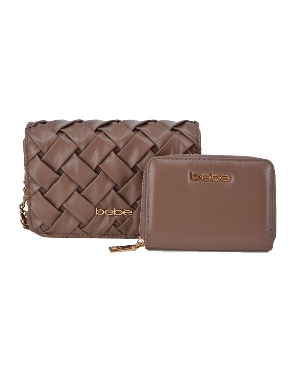 ベベ レディース 付属品 紙入れ ミニ Bebe Women\u0027s Luca Mini Crossbody Bag with Walletaupe トープ