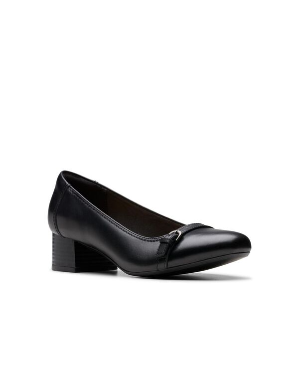 クラークス レディース シューズ パンプス Clarks Women's Collection Marilynora Pumps Black Leather ブラック