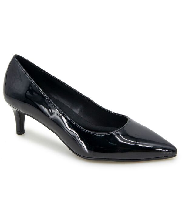 ケネスコール レディース シューズ パンプス ヒール Kenneth Cole Reaction Women's Bexx Kitten Heel Pumps Black Patent ブラック