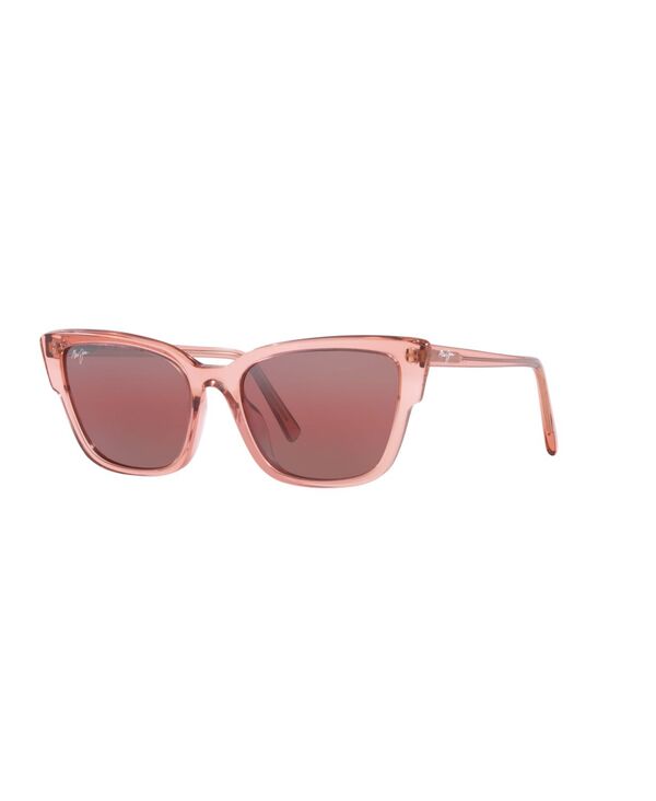 マウイ体育館 メンズ 添え物 サングラス・アイウェア Maui Jim Women\u0027s Polarized Sunglasses Kou Pink Shiny サクラ色