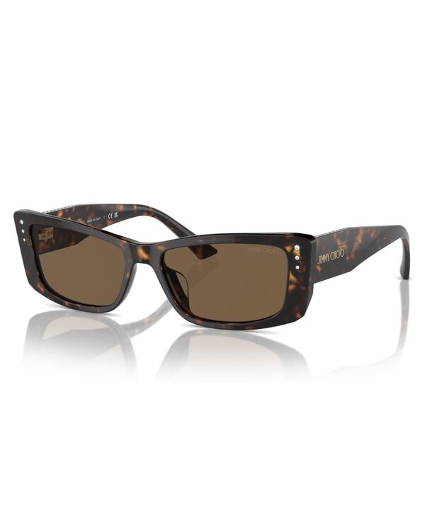ジミーチュー レディース 佩び物 サングラス・アイウェア Jimmy Choo Women\u0027sunglasses JC5002BU Havana