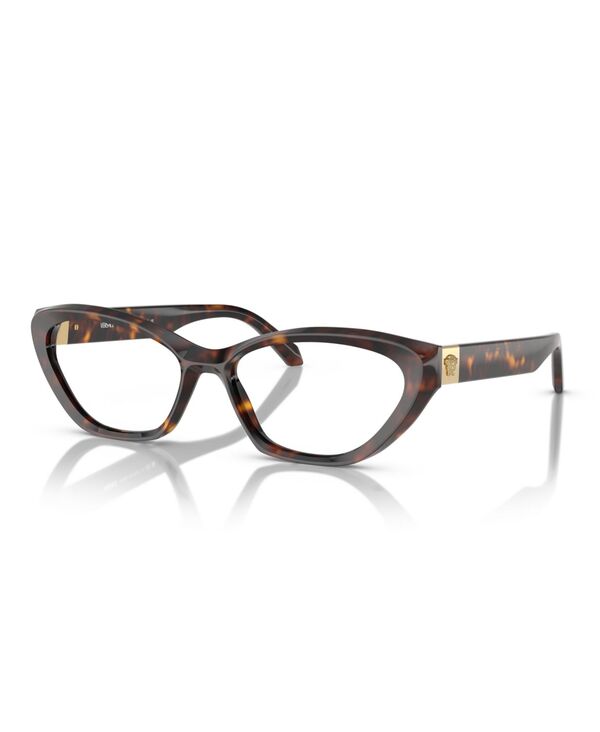 ヴェルサーチ レディース 添え物 サングラス・アイウェア Versace Women\u0027s Eyeglasses VE3356 Havana
