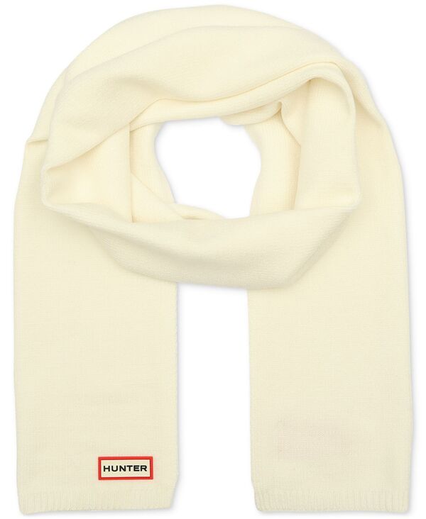 ハンター レディース アクセサリー マフラー・ストール・スカーフ Hunter Play Essential Scarf White ホワイト