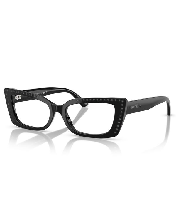 ジミーチュー レディース アクセサリー サングラス・アイウェア Jimmy Choo Women's Eyeglasses JC3018Black/Silver Night ブラック