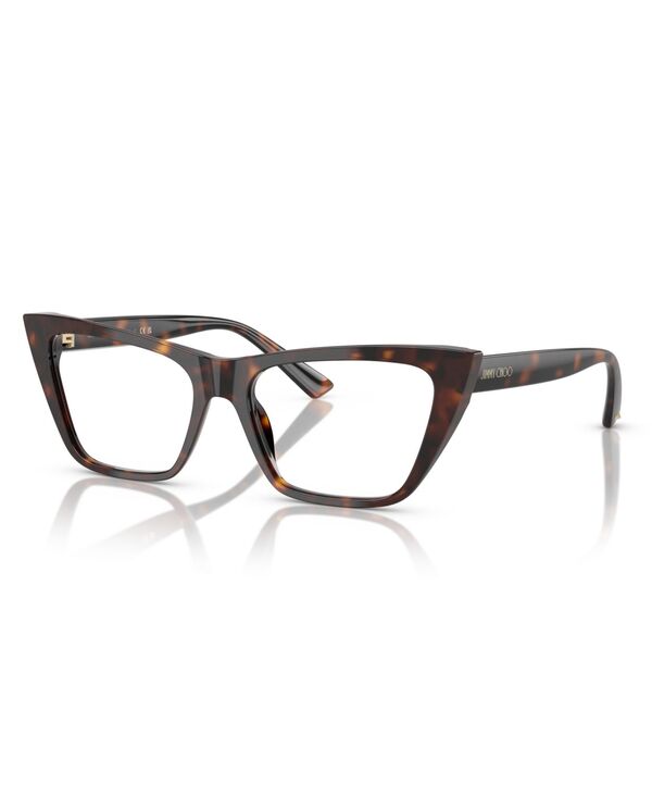 ジミーチュー レディース 付属品 サングラス・アイウェア Jimmy Choo Women\u0027s Eyeglasses JC3025 Havana