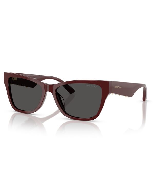 ジミーチュー レディース 佩び物 サングラス・アイウェア Jimmy Choo Women\u0027sunglasses JC5024HU Red 赤いこと