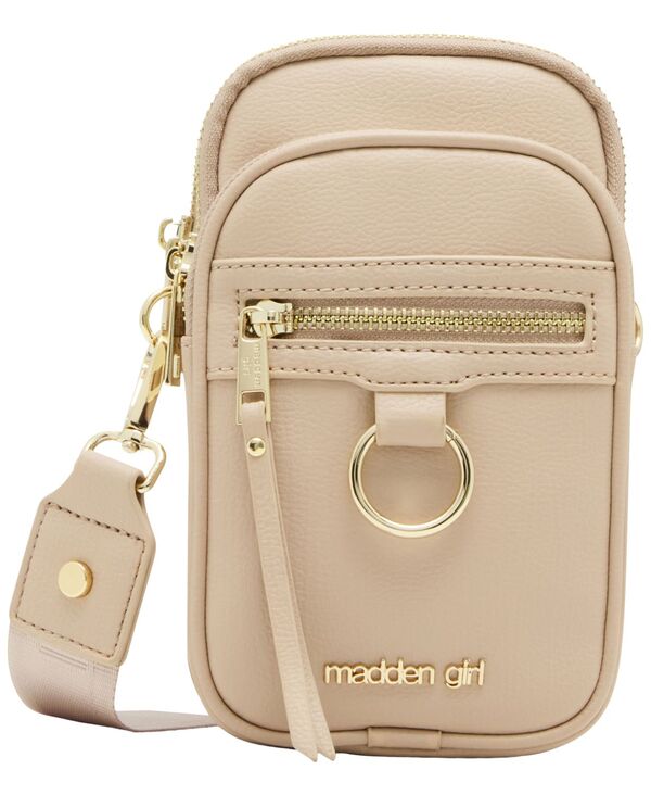 マッデンガール レディース 御徒面子 Madden Girl Danip North and South Crossbody Bag Taupe トープ