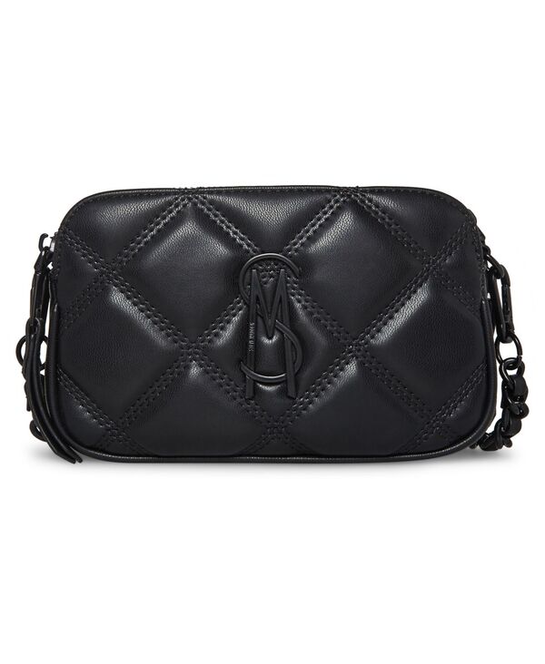 スティーブ マデン レディース 御徒面子 キルティング Steve Madden Bdaisy Quilted Crossbody Bag Black 黒いこと