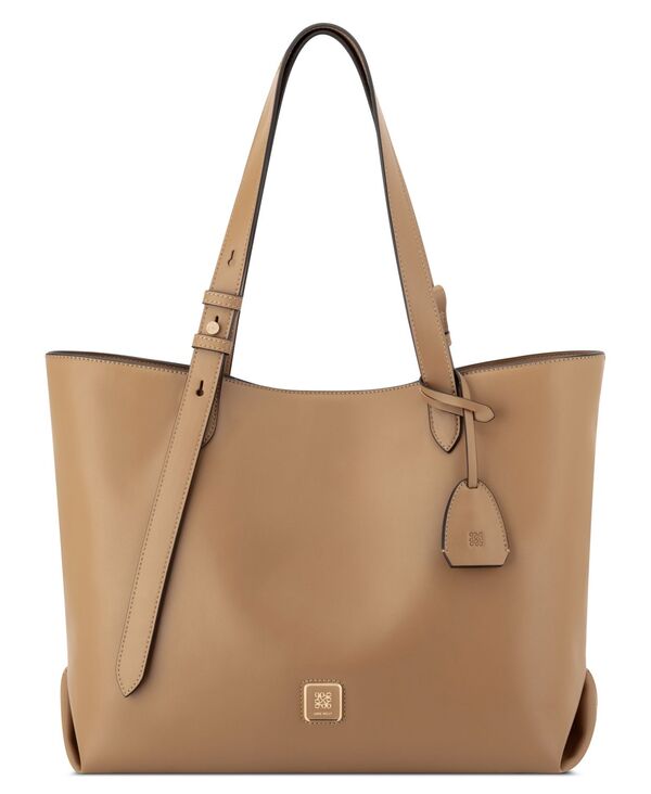 ナインウェスト レディース バッグ Nine West Laramie 2 in 1 X-Large Tote Bag Dark Camel キャメル|ReVida 店