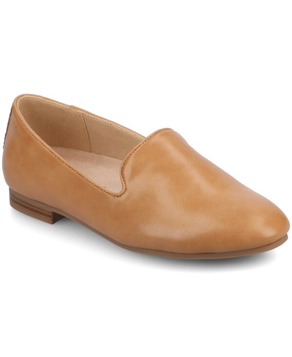ジュルネ コレクション レディース シューズ スリッポン・ローファー Journee Collection Women's Ishani Slip On Ballet Flats Tan タン 17,026円
