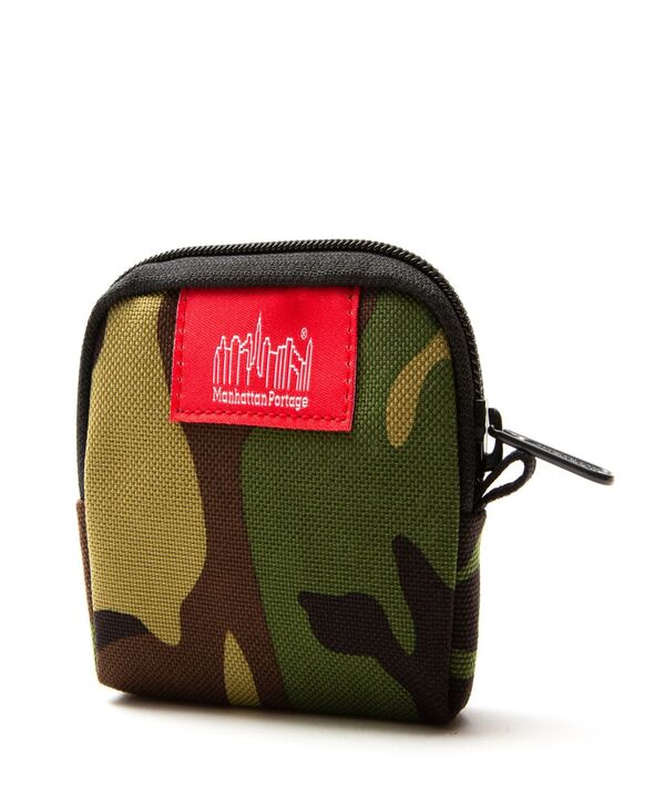 マンハッタンポーテージ レディース アクセサリー 財布 ミニ Manhattan Portage Divider Mini Coin Wallet Camoflauge