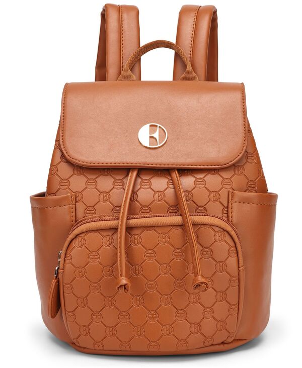 エル レディース バッグ バックパック・リュックサック ミニ ELLE Compass 11" Monogramini Backpack Brown ブラウン|ReVida 店