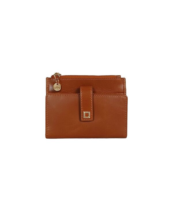ロディス レディース アクセサリー 財布 レザー LODIS Myrrh Leather Bifold Wallet Chestnut G