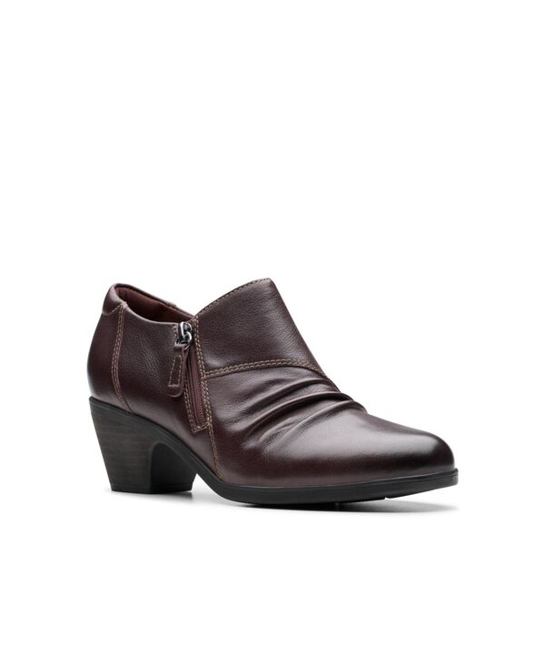 クラークス レディース シューズ パンプス Clarks Women's Collection Emily 2 Braley Shoes Dark Brown Leather ブラウン
