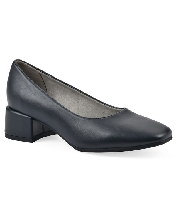 クリフバイホワイトマウンテン レディース シューズ パンプス Cliffs by White Mountain Women's Quintesa Block Pumps Navy Smooth ネイビー|ReVida 店