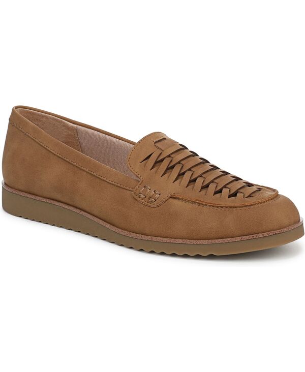 ライフストライド レディース シューズ パンプス ローファー LifeStride Women's Zoey Almond Toe Lug Sole Loafers Tan Faux Nubuck タン｜ReVida 店