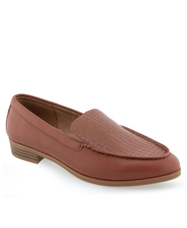 エアロソールズ レディース シューズ スリッポン・ローファー Aerosoles Women's Edna Tailored Loafers Ginger Bread Polyurethane