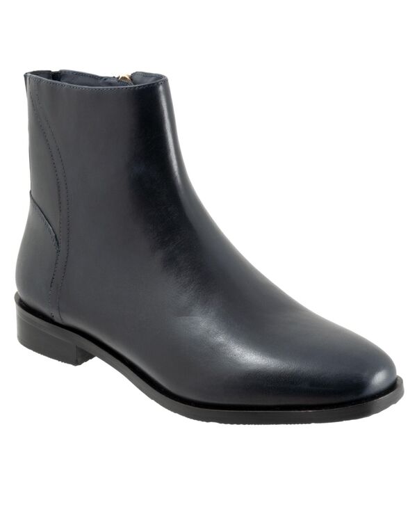 トロッターズ レディース シューズ ブーツ・レインブーツ Trotters Ava Boot Navy ネイビー|ReVida 店