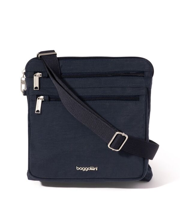 バッガリーニ レディース バッグ Baggallini Baggillini Securtex Anti-Theft Large Crossbody Bag French Navy ネイビー