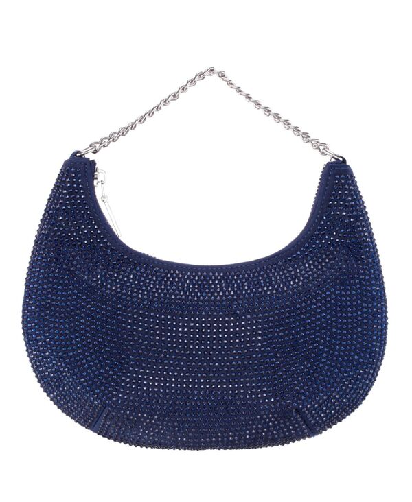 ニナ レディース バッグ Ninall Over Crystal Crescent Moon Crossbody Bag Navy ネイビー