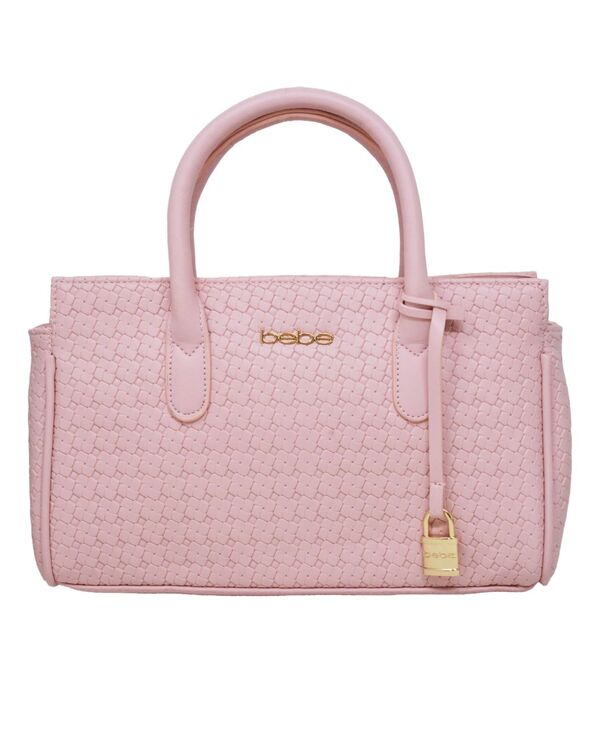 ベベ レディース バッグ Bebe Women's Otto Small Satchel Bag Blush ブラッシュ｜ReVida 店