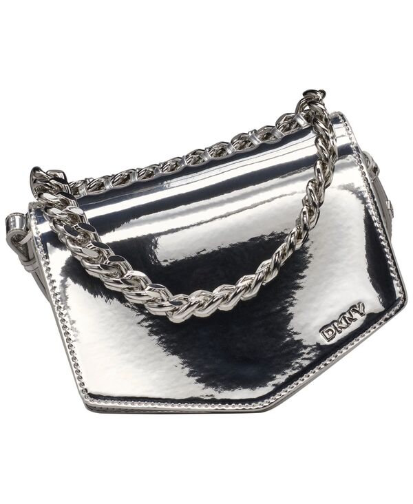 ダナ キャラン ニューヨーク レディース バッグ ミニ DKNY Riona Flap Mini Crossbody Bag Silver シルバー