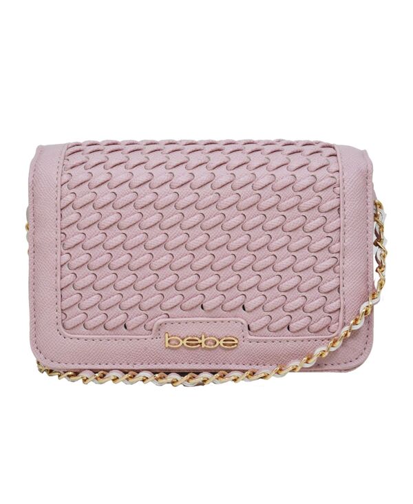 ベベ レディース 御徒面子 ミニ Bebe Women\u0027s Katriel Mini Crossbody Bag Powder Pink さくら色