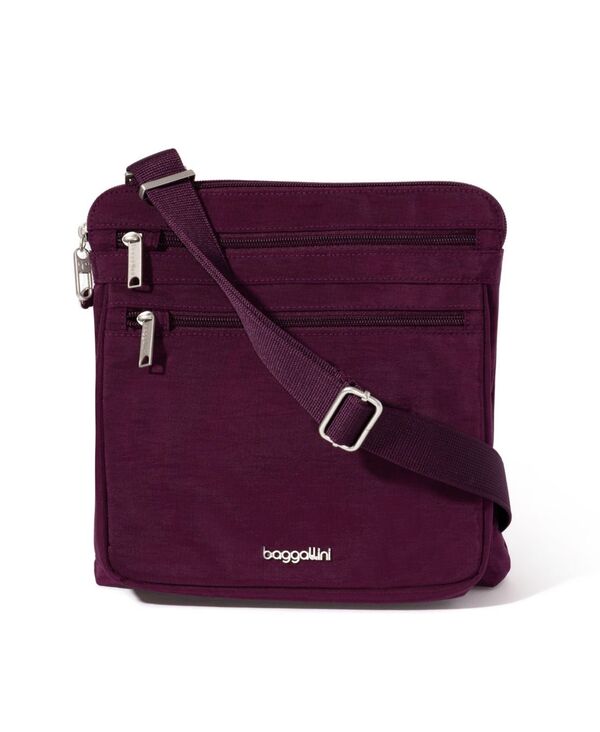 バッガリーニ レディース バッグ Baggallini Baggillini Securtex Anti-Theft Large Crossbody Bag Mulberry