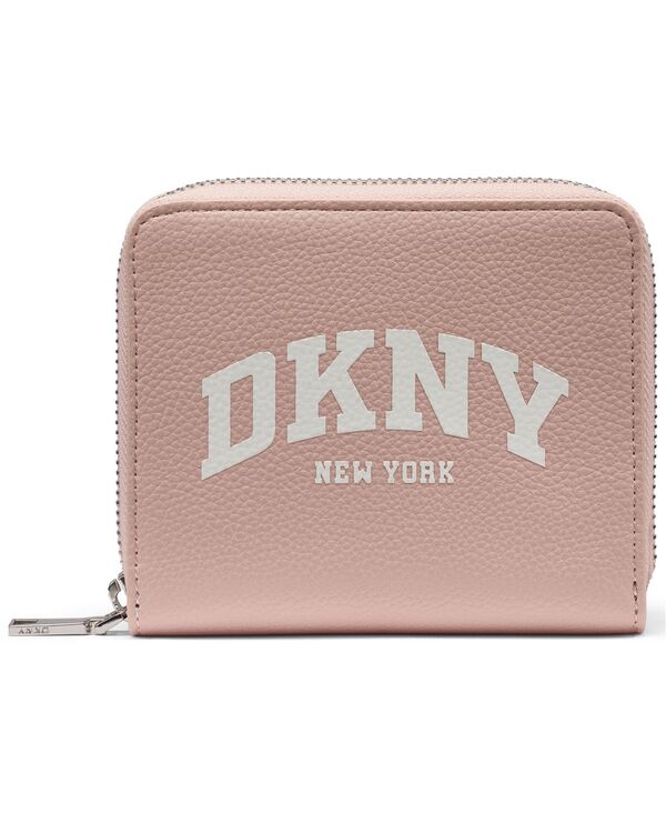 ダナ キャラン ニューヨーク州 レディース 付属品 紙入れ DKNY Women\u0027s Hadlee Zipper Around Wallet Pale Blush 毛はらい