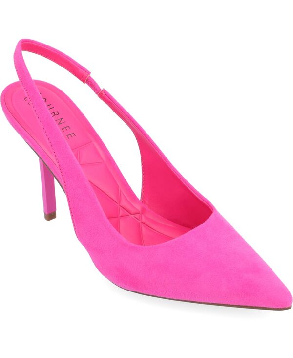 ジュルネ コレクション レディース シューズ パンプス ヒール Journee Collection Journee Womens Elenney Mid Heel Pointed Toe Pumps Fuchsia フューシャ
