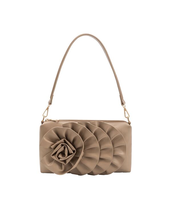 メリービアンコ レディース バッグ Melie Bianco Florence Medium Shoulder Bag Taupe トープ