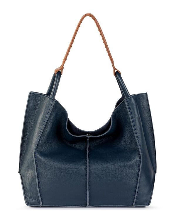 ザサック レディース バッグ レザー The Sak Women's Los Feliz Leather Tote Bag Indigo インディゴ｜ReVida 店
