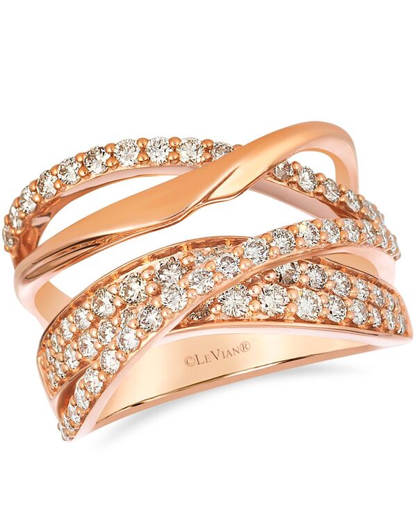 ル ヴァン レディース アクセサリー リング Le Vian Vanilla Diamond Ring (1.16 ct.w.) in 14K Strawberry Rose Gold ゴールド|ReVida 店