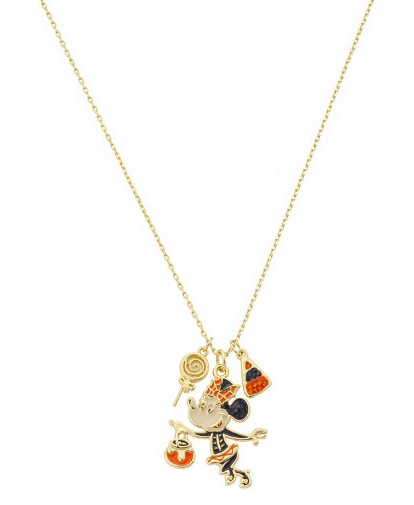 ディズニー レディース アクセサリー ネックレス・チョーカー・ペンダントトップ レース Disney Minnie Mouse Crystal and Mother of Pearl Trick or Treat Pendant Necklace Gold ゴールド 8,725円