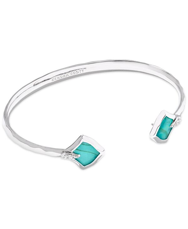 ケンドラスコット レディース アクセサリー ブレスレット・バングル・アンクレット Kendra Scott Pav & Mother-of-Pearl Cuff Bracelet Bright Aqua Illusion アクア