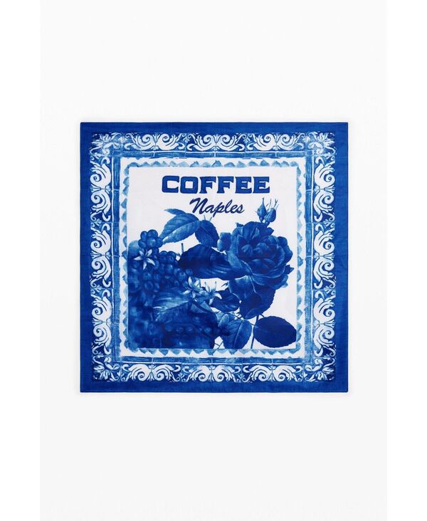 デジグアル レディース アクセサリー マフラー・ストール・スカーフ Desigual Women'seal scarf Klein blue ブルー