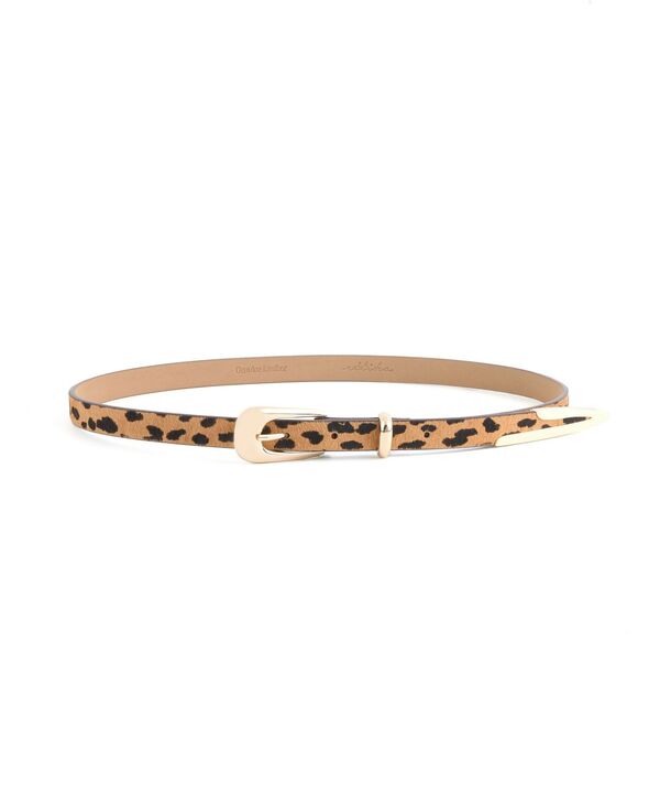 エティカ レディース アクセサリー ベルト ETTIKA Cheetah Liquid Metal Western Belt Cheetah｜ReVida 店