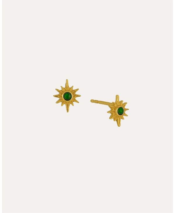 オットマンハンズ レディース アクセサリー ピアス・イヤリング Ottoman Hands Onyx Star Stud Earrings Gold ゴールド