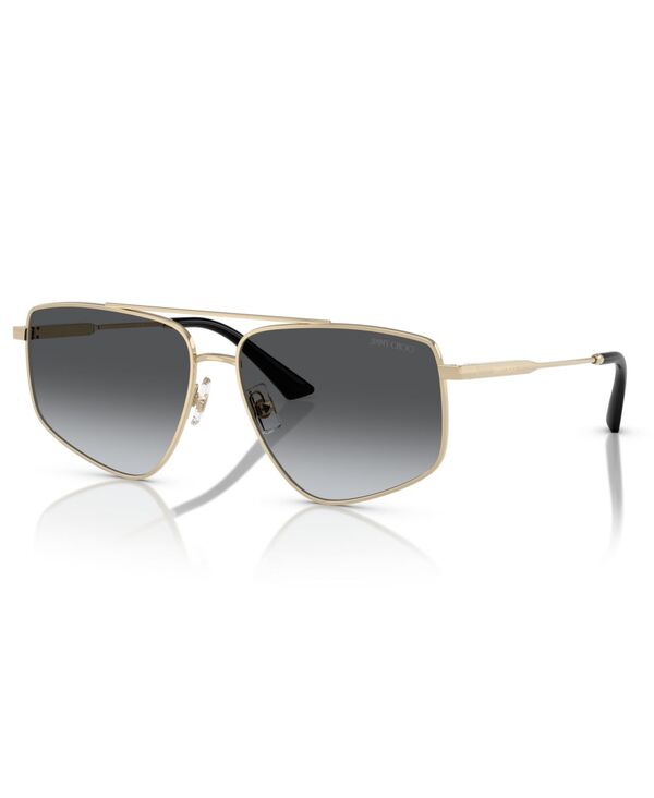 ジミーチュー レディース 付属品 サングラス・アイウェア Jimmy Choo Women\u0027s Polarized Sunglasses JC4011 Pale Gold ゴールド