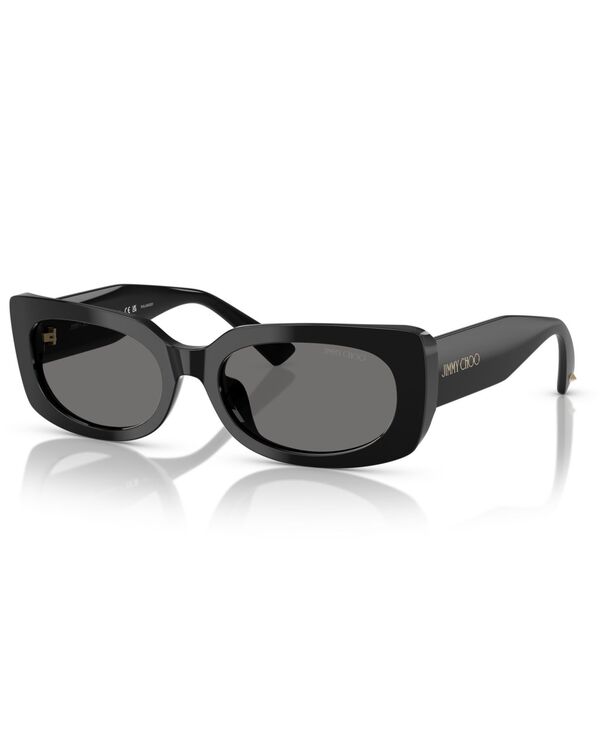 ジミーチュー レディース 佩び物 サングラス・アイウェア Jimmy Choo Women\u0027s Polarized Sunglasses JC5029U Black 黒いこと
