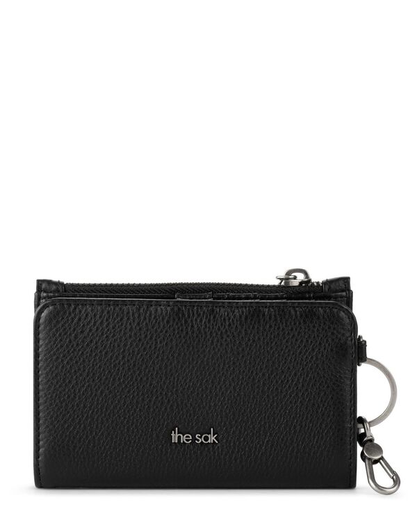 ザサック レディース アクセサリー 財布 レザー The Sak Encino Leather Wallet Black ブラック