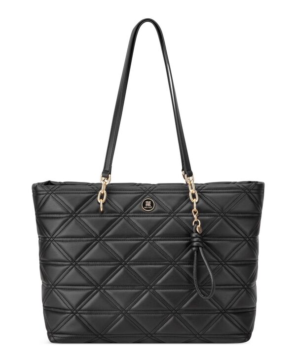 ナインウェスト レディース バッグ Nine West Harland Large Tote Bag Black ブラック｜ReVida 店
