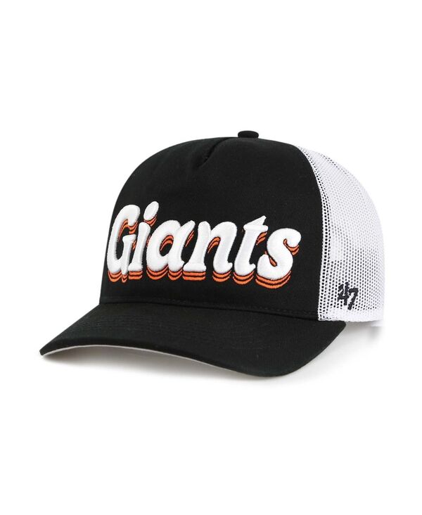 47 ブランド レディース アクセサリー 帽子 '47 Brand Women's Black San Francisco Giants Biloxi Hitch Adjustable Hat Black ブラック