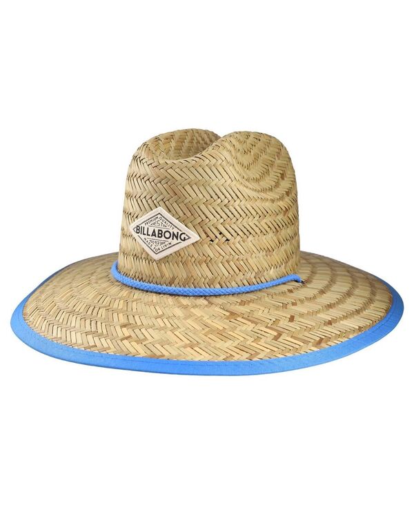 ビラボン レディース アクセサリー 帽子 Billabong Women's Natural Tipton Straw Lifeguard Gambler Hat Natural