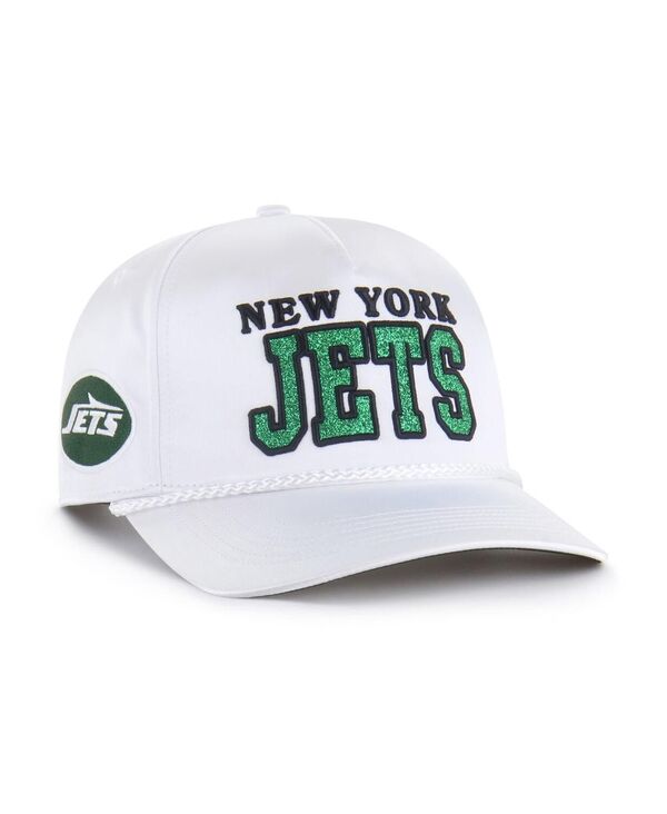 47 ブランド レディース アクセサリー 帽子 '47 Brand Women's White New York Jets Outspoken Hitch Adjustable Hat White ホワイト