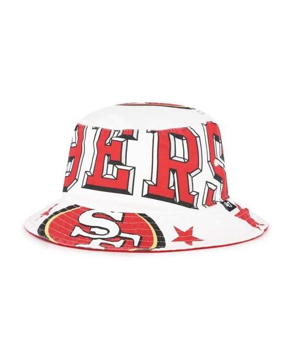 47 ブランド レディース アクセサリー 帽子 '47 Brand Women's White San Francisco 49ers Energize Bucket Hat White ホワイト
