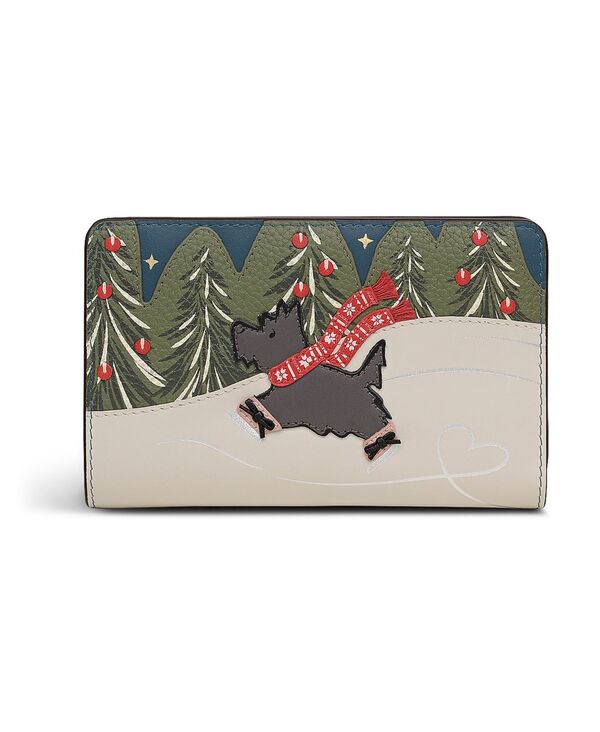 ラドリー 英国の首都 レディース 付属物 札入れ なめし革 Radley London An Ice Day Medium Leather Bifold Wallet Dark Teal ティール バッグ・小物・ブランド雑貨-レディース財布-財布・ケース